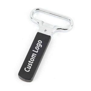 Wholesale Hot Selling Customizable Durable Stainless Steel Two Prong Wine Cork <b>Puller</b> Screw Bottle Opener Gift - Product Image 1