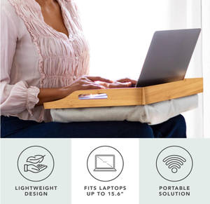 <span class=keywords><strong>Plateau</strong></span> <span class=keywords><strong>de</strong></span> <span class=keywords><strong>lit</strong></span> en bois <span class=keywords><strong>de</strong></span> bambou écologique Bureau <span class=keywords><strong>de</strong></span> tour en bois <span class=keywords><strong>avec</strong></span> <span class=keywords><strong>coussin</strong></span> détachable - Product Image 2