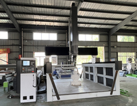 Machine de sculpture CNC 5 axes pour bois et mousse, routeur CNC 4 axes 5 axes 360 degrés