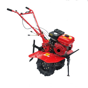 Four-<b>wheel</b> Drive <b>Small</b> Gasoline-Powered Micro-Cultivator Multi-Purpose Cultivator Agricultural Field Cultivator - Product Image 1