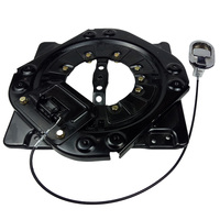 Adaptateur de siège de camping-car AutoLiuMa, conversion automatique, remplacement de fauteuil inclinable, base de siège pivotante à 360 degrés avec verrouillage, robuste