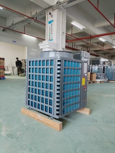 מקור אוויר חום משאבת מים מחמם r410a קירור ייחודי נירוסטה דיור מקור כוח חשמלי - Product Image 5