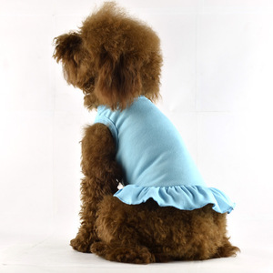 Low Price High Quality Stocked Wholesale Cotton Cheap Blank Sleeveless v Neck <strong>t</strong> <strong>Shirts</strong> <strong>for</strong> Pet <strong>Dog</strong> - Product Image 5
