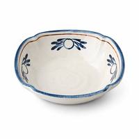 Ensemble de vaisselle en mélamine série Blue Feather A5, sans BPA, passe au lave-vaisselle, pour hôtels, restaurants et fast-foods