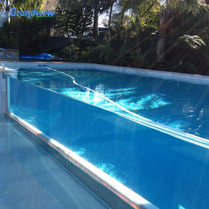 Piscine hors sol en plexiglas acrylique, panneaux acryliques transparents ronds pour piscine - Product Image 3