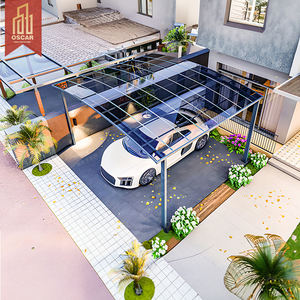 Abri de voiture en aluminium robuste résistant au vent, kit de cadre pour porte de garage, abri pour camping-car - Product Image 5