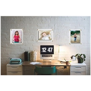 Cadres en acrylique, cadre <span class=keywords><strong>photo</strong></span> transparent pour mur, cadres <span class=keywords><strong>photo</strong></span> en lucite, cadre <span class=keywords><strong>photo</strong></span> suspendu transparent, cadeau - Product Image 3