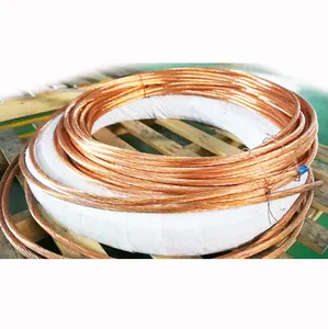 High Tension Electrical 99.97% Pure Copper Stranded Cable Wire for Grounding system