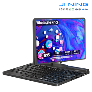 Mini ordinateur portable 8 pouces écran tactile 12 Go DDR5 128 Go 256 Go 512 Go SSD Wifi 6 pliable à 360 degrés en métal de poche Win 11 Office Hfbook8/n - Product Image 1