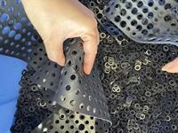 Joints d'étanchéité en silicone découpés, joints en caoutchouc pour usage industriel