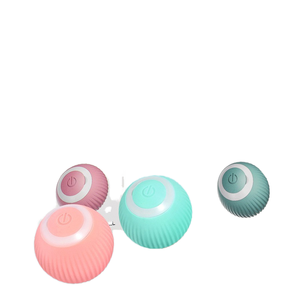 Ramah lingkungan Modern Plastik Spot Net merah gravitasi cerdas bola berputar Catnip listrik suara Self-Hi kaku kucing mainan - Product Image 1