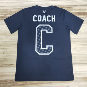 Venta al por mayor sublimación camiseta en blanco 100 poliéster personalizable camiseta logo - Product Image 2