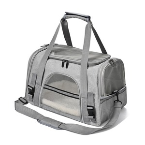 Portable Handheld Pet Bag Wearable Shoulder Bag Pets Cats Dogs Foldable Cat Carrier Furry Cushion Breathable Cat Backpack - Product Image 5
