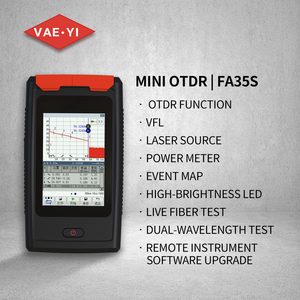 VAEYI 광섬유 미니 OTDR 광섬유 실시간 테스트 0.5KM~80KM 1550nm 1610nm 1625nm FA-35S ARC FTTH용 SC/UPC 커넥터 - Product Image 5