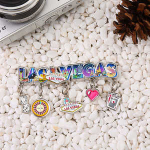 ฉันรักนักท่องเที่ยว3D ของที่ระลึกจากการท่องเที่ยวเมืองฮ่องกงการออกแบบแม่เหล็กตู้เย็นโลหะสังกะสีอัลลอยด์ที่กำหนดเองใหม่โลโก้ขนาดกลางที่กำหนดเอง - Product Image 4