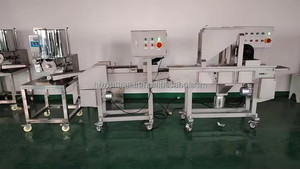 Machine à paner pour mini-pâtés <span class=keywords><strong>de</strong></span> poulet, avec revêtement <span class=keywords><strong>de</strong></span> sucre en dragées, fournie par l'usine - Product Image 4