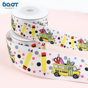 Ruban pour la rentrée scolaire, boîte cadeau DIY, emballage, cadeau pour banquet scolaire et banquet du centenaire, ruban tissé, ruban d'anniversaire - Product Image 5