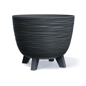 Jardinières rondes <span class=keywords><strong>en</strong></span> <span class=keywords><strong>plastique</strong></span> anti-UV tendance pour l'intérieur, l'extérieur, le jardin, la cour, le balcon - Product Image 1
