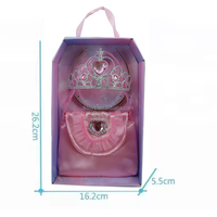 Juego de Maquillaje de Moda a Precio de Fábrica Lucky Toys, Set de Belleza con Bolso de Mano y Muñeca para Niñas