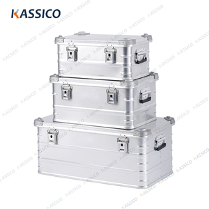 KASSICO Custom Waterproof Alu Box/Aluminum Box/Aluminum Case for Storage Transport and Shipping