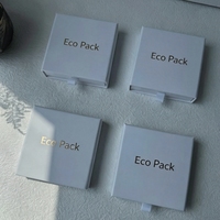 Boîte à bijoux rigide personnalisée en papier avec tiroir coulissant, emballage de bijoux recyclable
