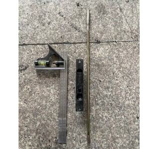 Accessoire de porte d'entrée avant en fer forgé bouton en verre charnière panneau d'installation bouchon loquet piste - Product Image 1