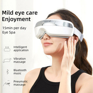 Eye Massager Smart Folding Hot Compress Vibration Eye Care Device With PU Leather For General Use USB Rechargeable - Product Image 5