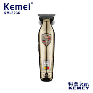 Tondeuse à cheveux en métal Kemei, 7500 tr/min, affichage numérique, moteur sans balais, chargement USB, pour animaux de compagnie et humains - Product Image 4