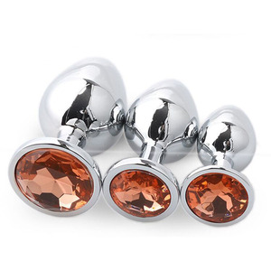 Produto íntimo Dilatador Anal metal diamante BDSM brinquedos sexuais ânus expansor plug anal <span class=keywords><strong>vagina</strong></span> butt plug - Product Image 4