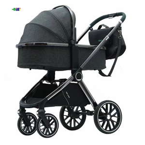 Poussette multifonctionnelle de luxe portable, poussette pliable pour <span class=keywords><strong>bébé</strong></span>, organiseur de poussette, poussette de voyage 3 en 1 pour nouveau-né - Product Image 5