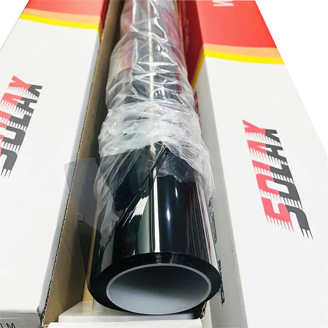 Sun Heat Control Nano Ceramic PET Solar Car Window Tint Film HD 2 Ply 95%-99% IR Rejection 99% UV Protection Privacy Protection