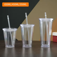 Gobelet isotherme réutilisable en acier inoxydable écologique transparent, bouteille d'eau double paroi, tasse à café, lait, smoothie DIY, fabriqué en Chine continentale