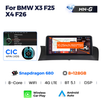 MEKEDE 10,25 ''Snapdragon 680 Android 13 Auto Car-play Estéreo para Bmw X4 F26 X3 F25 2011-2018 Cic Nbt Evo Radio GPS