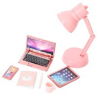 Producto superventas, equipo electrónico en miniatura, almohadilla para teléfono inteligente, ordenador, casa de muñecas, accesorios, Mini juguetes para niños