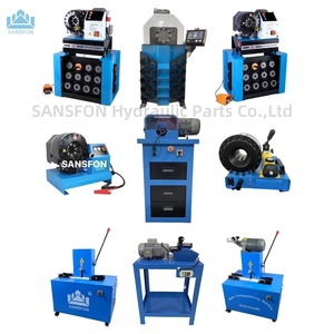 Paling praktis Crimping 6-51mm sepenuhnya otomatis 1/4 sampai 2 inci 220v 380v 1 fase 3 fase 13 mati selang mesin Crimping produsen - Product Image 6