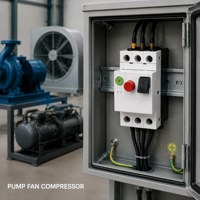 Disjoncteur de protection de moteur de ventilateur industriel ZCEBOX à boîtier moulé 24-32A 440V IEC 60947-4-1 à courant réglable