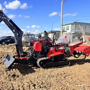 Máy cày <span class=keywords><strong>mini</strong></span> 25HP, lưỡi cào, máy làm đất quay, hộp số tùy chỉnh, máy thu hoạch khoai tây, vườn cây thấp, nhà kính - Product Image 6