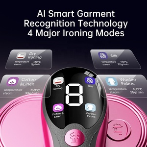 NUEVA <span class=keywords><strong>Plancha</strong></span> de Vapor 2 <span class=keywords><strong>en</strong></span> 1 de 2025 Portátil de Mano para Ropa con Pantalla LED - Product Image 2