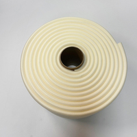 Ruban de masquage en mousse 13mm*50m, Bande d'étanchéité en mousse PU pour la peinture et le masquage des jambes de porte de voiture