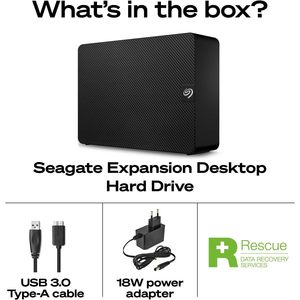 Disque dur externe Seagate Expansion 22 To USB 3.0 avec service de récupération de données pour ordinateur de bureau - Product Image 2