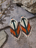 Anting-anting lingkaran berbentuk bunga bergaya boho chic buatan tangan, mutiara, manik-manik biji besar yang lucu, desain vintage untuk pernikahan, mode India