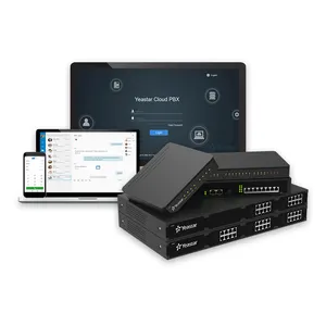 Yeastar S100 VoIP PBX Support up to 200 SIP users,30 Concurrent Calls,16 FXS/FXO/BRI Ports, 6 GSM/CDMA/3G/4G Channels, 2 E1/T1