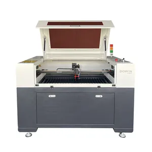 100W CO2 Laser cortador água sistema de refrigeração acrílico e madeira 3D gravura máquina suporta formato gráfico DXP.