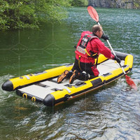 Vente populaire bonne qualité bateau gonflable sauvetage gonflable pêche ponton bateau dériveur Jet Ski sauvetage traîneau