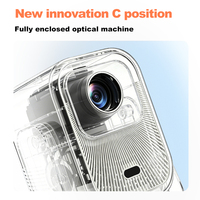 Mini Proyector LCD Portátil B19, Totalmente Sellado, Enfoque Automático, Full HD 1080P, Compatible con 4K, WIFI, Android 12