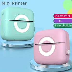 Fun Print C13 Portable Mini Imprimante Autocollants Étiquette Thermique Photo Étiqueteuse Imprimante Auto-adhésif Couleurs Papiers Transparents - Product Image 2