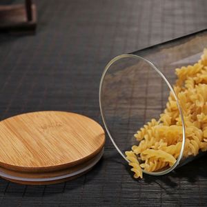 Recipiente de Vidrio para Almacenamiento, Frasco de Almacenamiento para Cocina y Despensa, en Oferta - Product Image 3