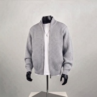 Cardigan pour homme : Nouvelle collection 2026 – Veste zippée en maille pour le printemps, l'automne et l'hiver