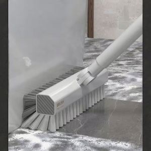 Wholesale 2-In-1 Bathroom <b>Brush</b> <b>Floor</b> Scrub With Squeegee for Basic <b>Cleaning</b> - Product Image 2