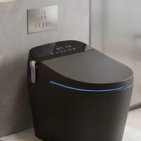 Toilette intelligente hygiénique avec buse autonettoyante et siège antibactérien pour salle de bain moderne